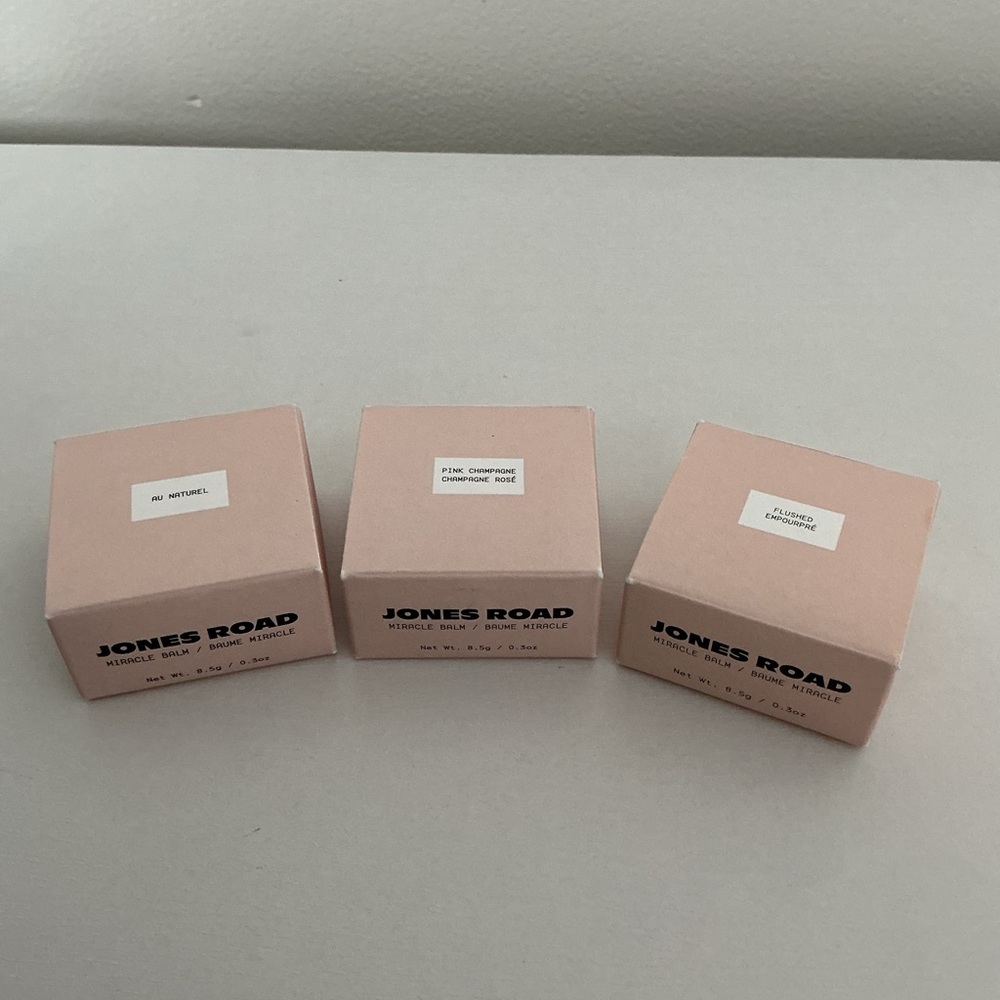 Jones Road Mini Miracle Balm Set of Three
